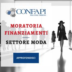 MORATORIA FINANZIAMENTI - MODA