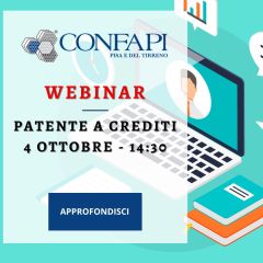 WEBINAR PATENTE A CREDITI