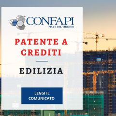 PATENTE A CREDITI - EDILIZIA