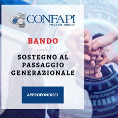 BANDO - PASSAGGIO GENERAZIONALE